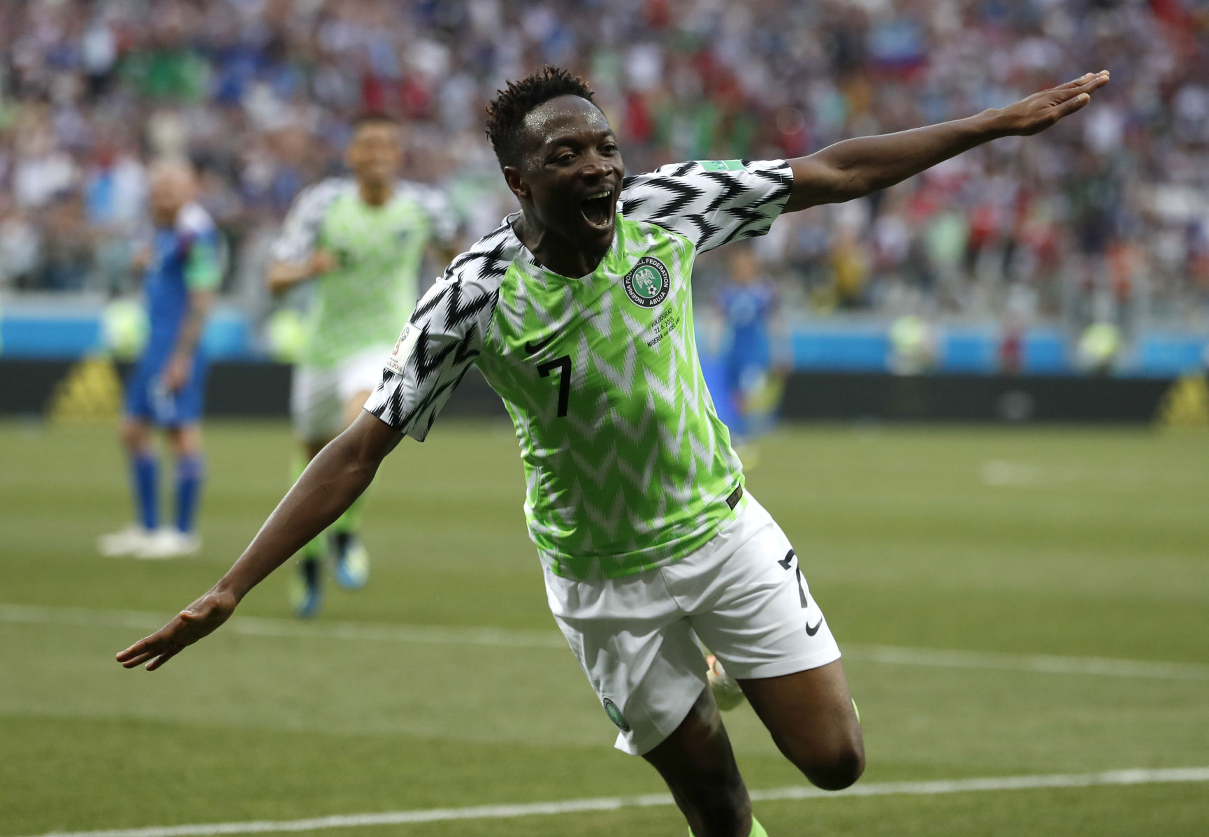 Nigeria's Ahmed Musa